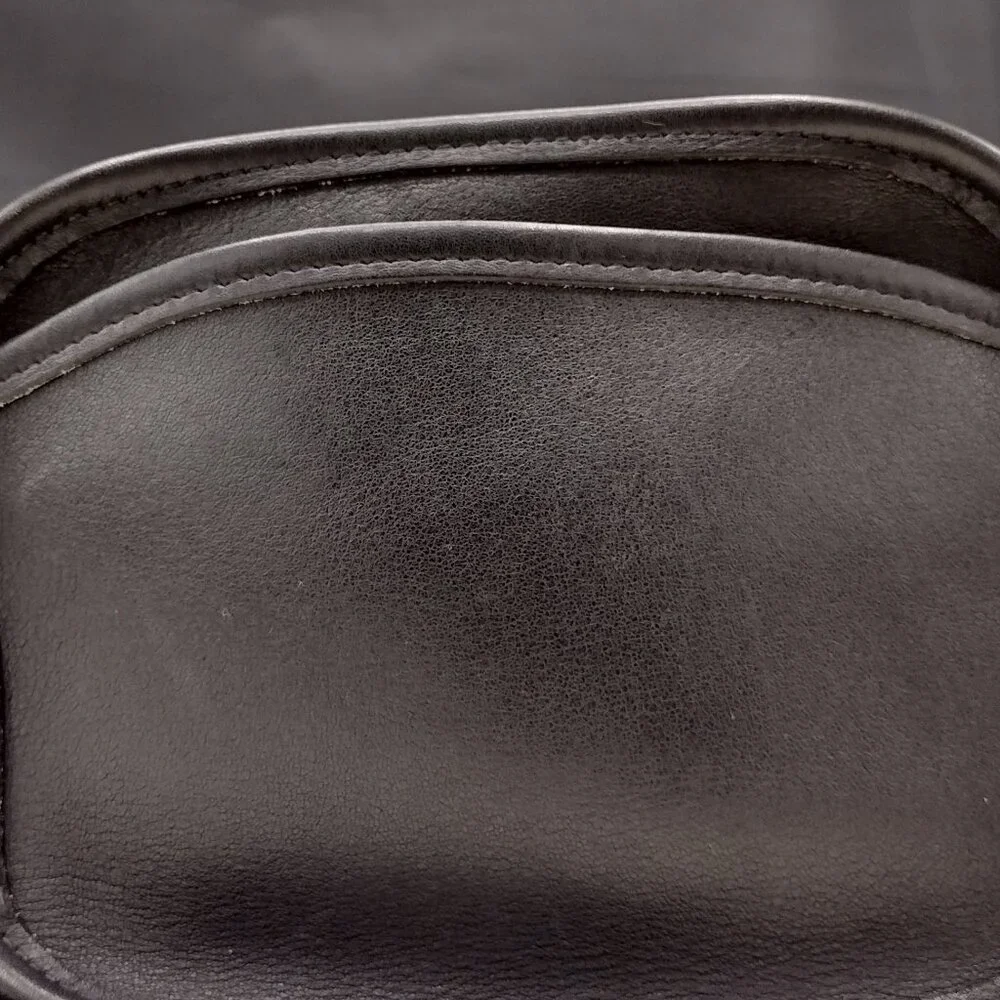 Vintage Coach Black Style 9935 Style /Hadley Zip Top zipper closure/Front PKT - Picture 15 of 16